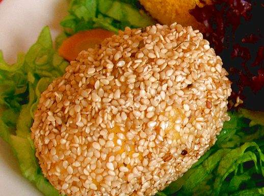 Buona pasqua con un pensiero e una ricetta Uova di mais con panatura al sesamo 518