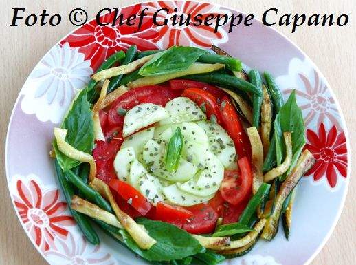 Ortaggi crudi e cotti in insalata 518