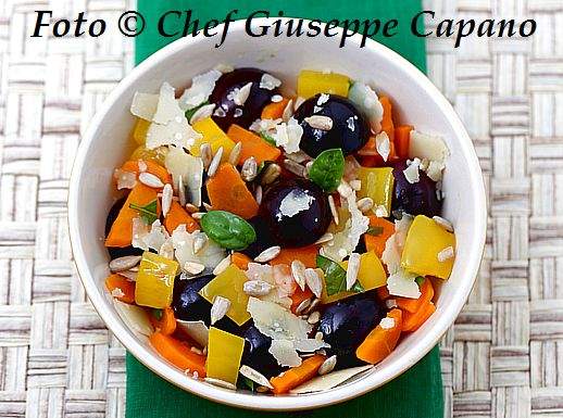 Un intrigante ricetta con l’uva Insalata d'uva agrodolce 518