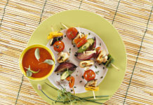 spiedini vegetariani