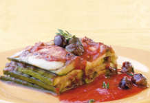 Millefoglie di zucchine e formaggio