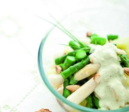 macedonia di asparagi