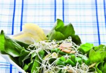 insalata croccante con fagiolini