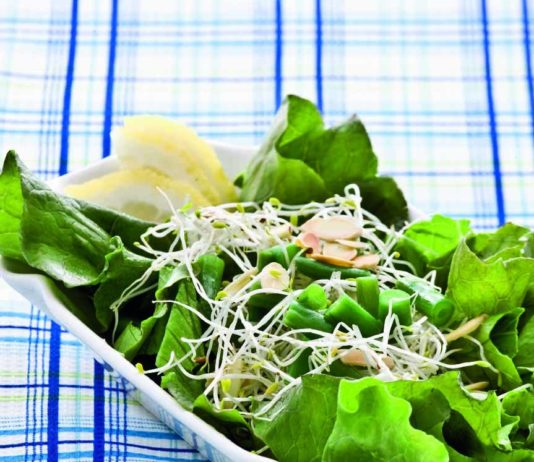 insalata croccante con fagiolini