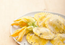 ravioli di fiori di zucca