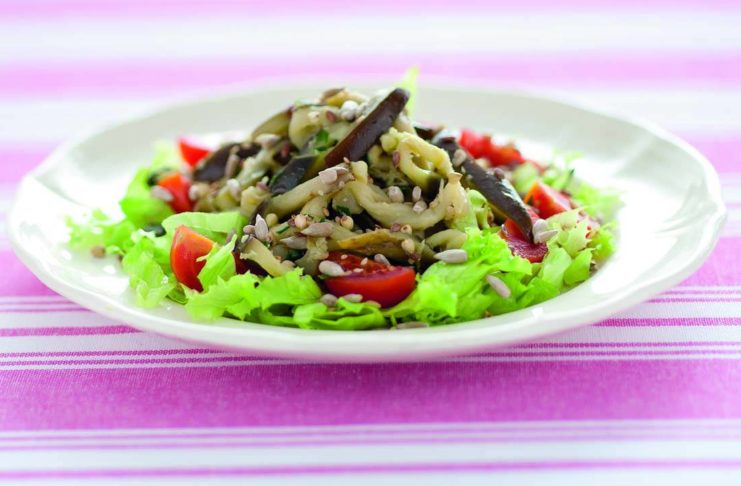 Insalata di melanzane allo zenzero