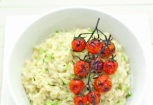 Risotto al timo con pomodorini arrosto