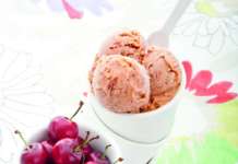 sorbetto di ciliegie