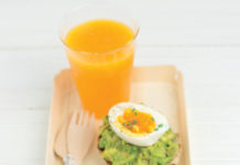 Muffin inglesi con avocado