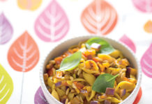 conchiglie con verdure