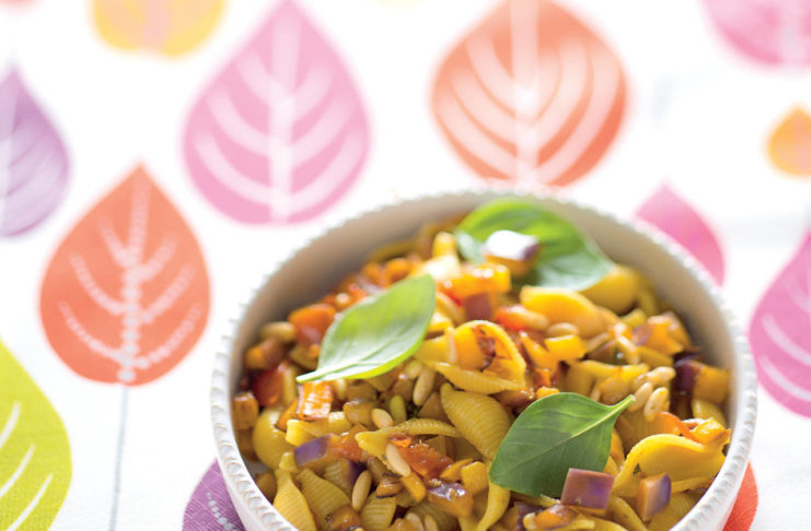 conchiglie con verdure