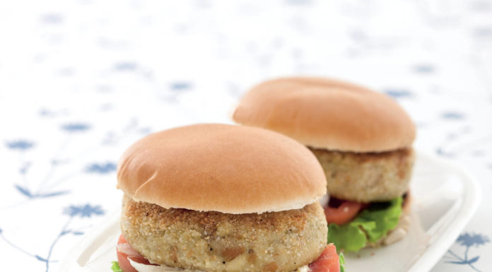 Consumo di hamburger e buone alternative vegetali Hamburger di melanzane