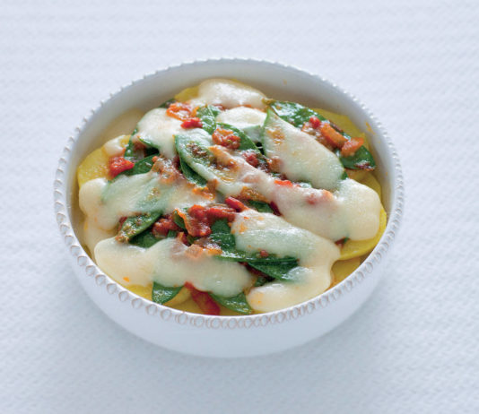 Sformato di taccole e patate