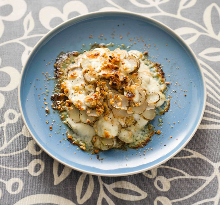 millefoglie di topinambur