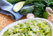 Carpaccio di zucchine