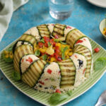 Ciambella di cuscus con ortaggi ed erbe aromatiche