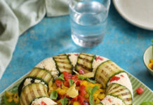 Ciambella di cuscus con ortaggi ed erbe aromatiche