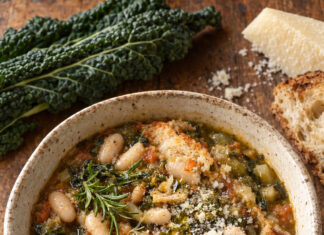 Ribollita con pecorino