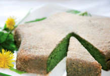 Tortino vegetariano al tarassaco