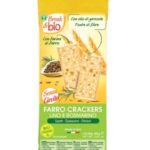 Crackers di farro, lino e rosmarino