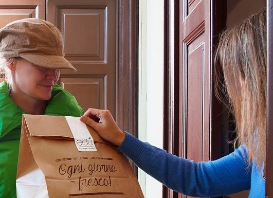 Boom del bio anche nella consegna a domicilio di cibo
