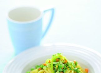 Primi piatti prelibati con le verdure primaverili