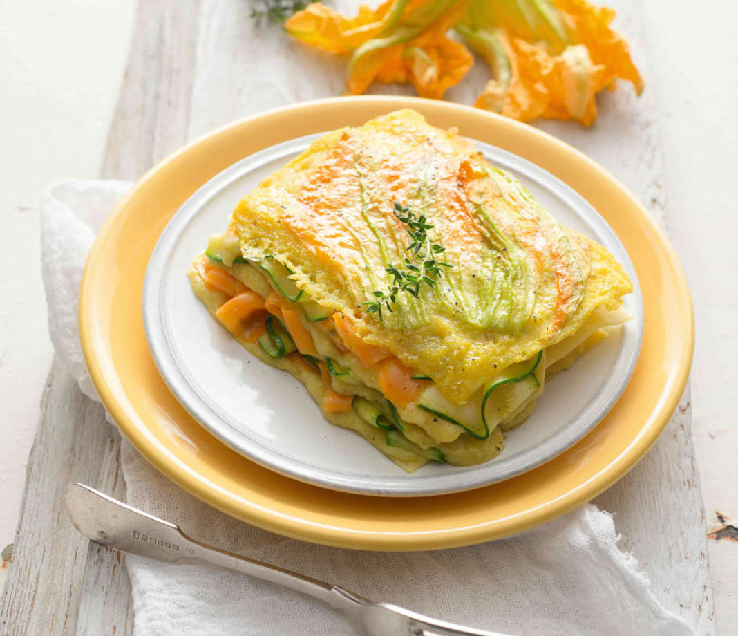 lasagnetta-delicata-con-fiori-di-zucca2 lasagne con fiori di zucca