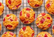 muffin alle fragole