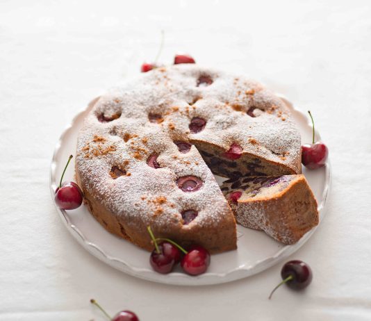 Torta alle ciliegie senza glutine