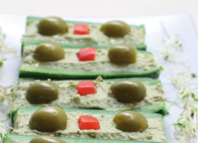 zucchine vapore ceci