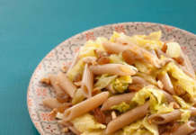 penne al cavolo verza