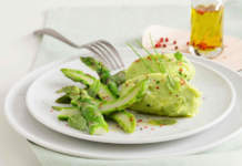 mousse di asparagi