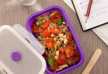 Avena in crema di melanzane