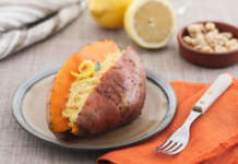 patate dolci al cartoccio