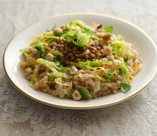 farro con lenticchie