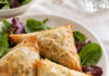 Triangoli croccanti di lenticchie al curry