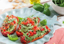 peperoni ripieni al basilico