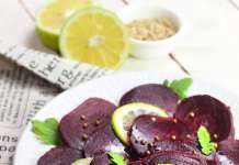 Carpaccio di barbabietola