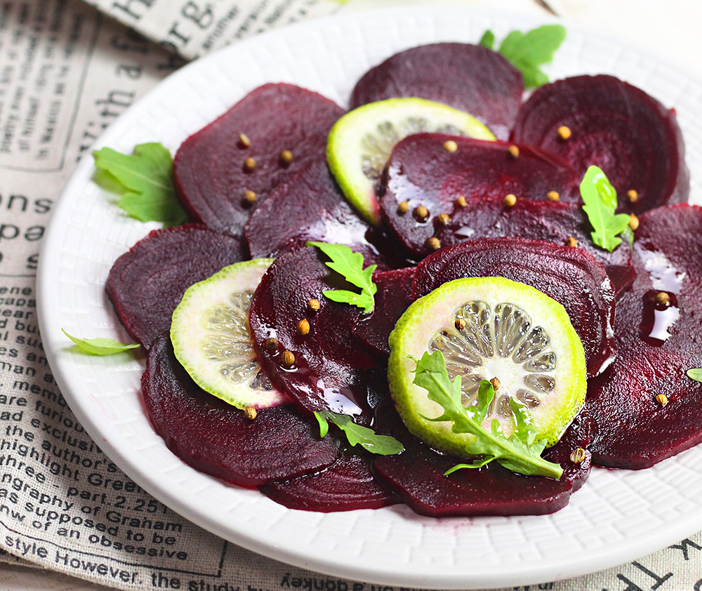 Carpaccio di barbabietola