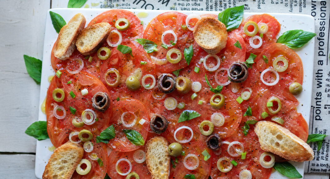 Carpaccio di pomodori