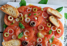 Carpaccio di pomodori