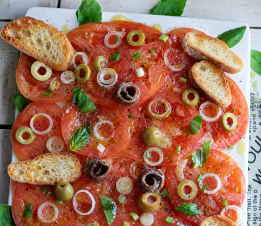 Carpaccio di pomodori