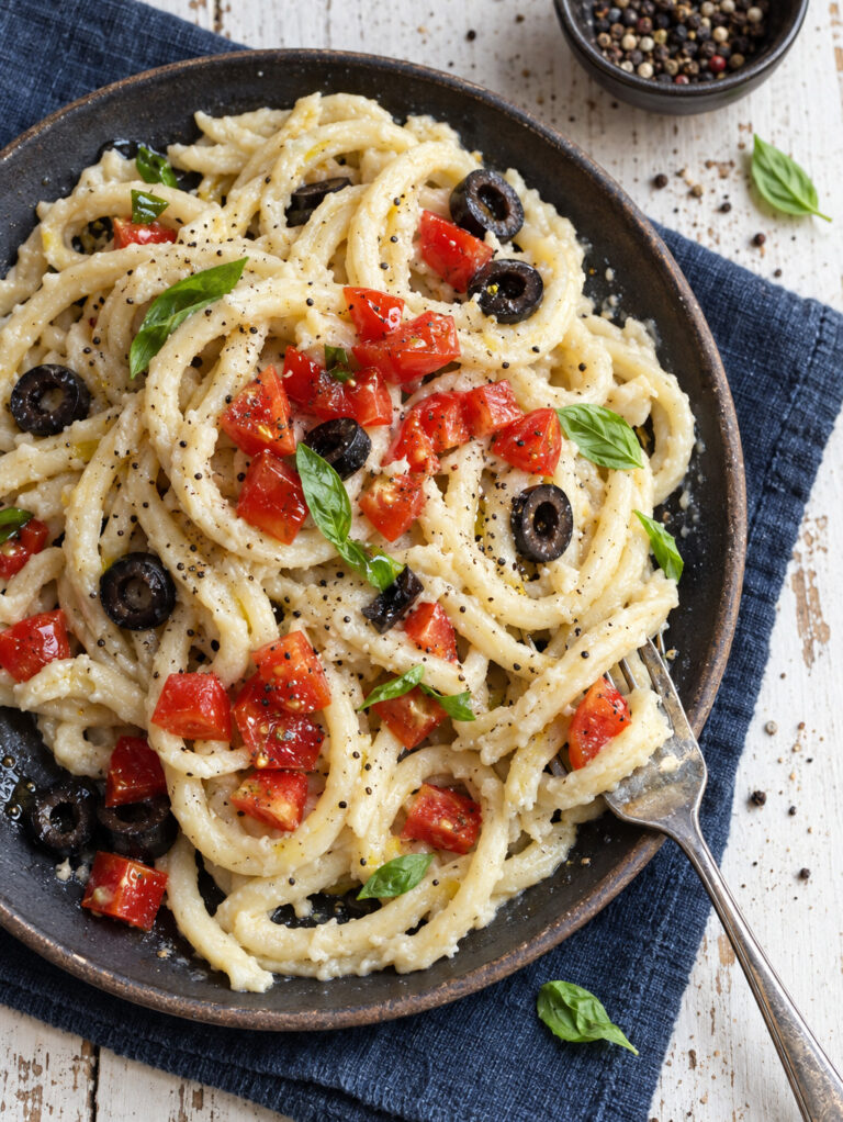 pasta-crema-cannellini Pasta veloce in crema di cannellini