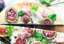 pizza fichi e salsa di noci