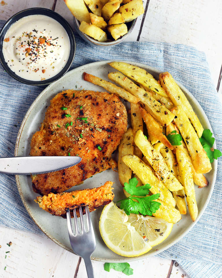 cotoletta vegetariana di carote