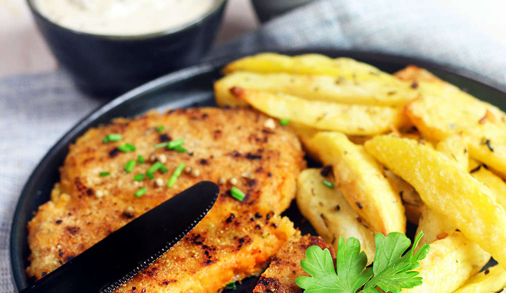 cotoletta vegetariana di carote