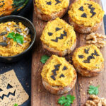 Hummus di zucca Halloween edition