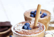 Mousse vegana al cioccolato