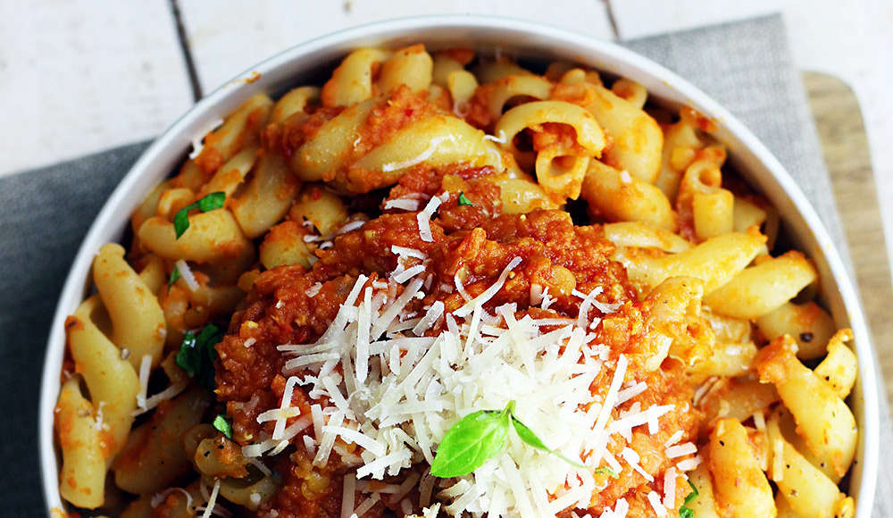 Ragù di lenticchie vegan