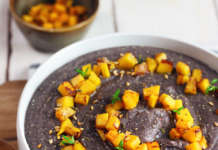 Vellutata nera di fagioli